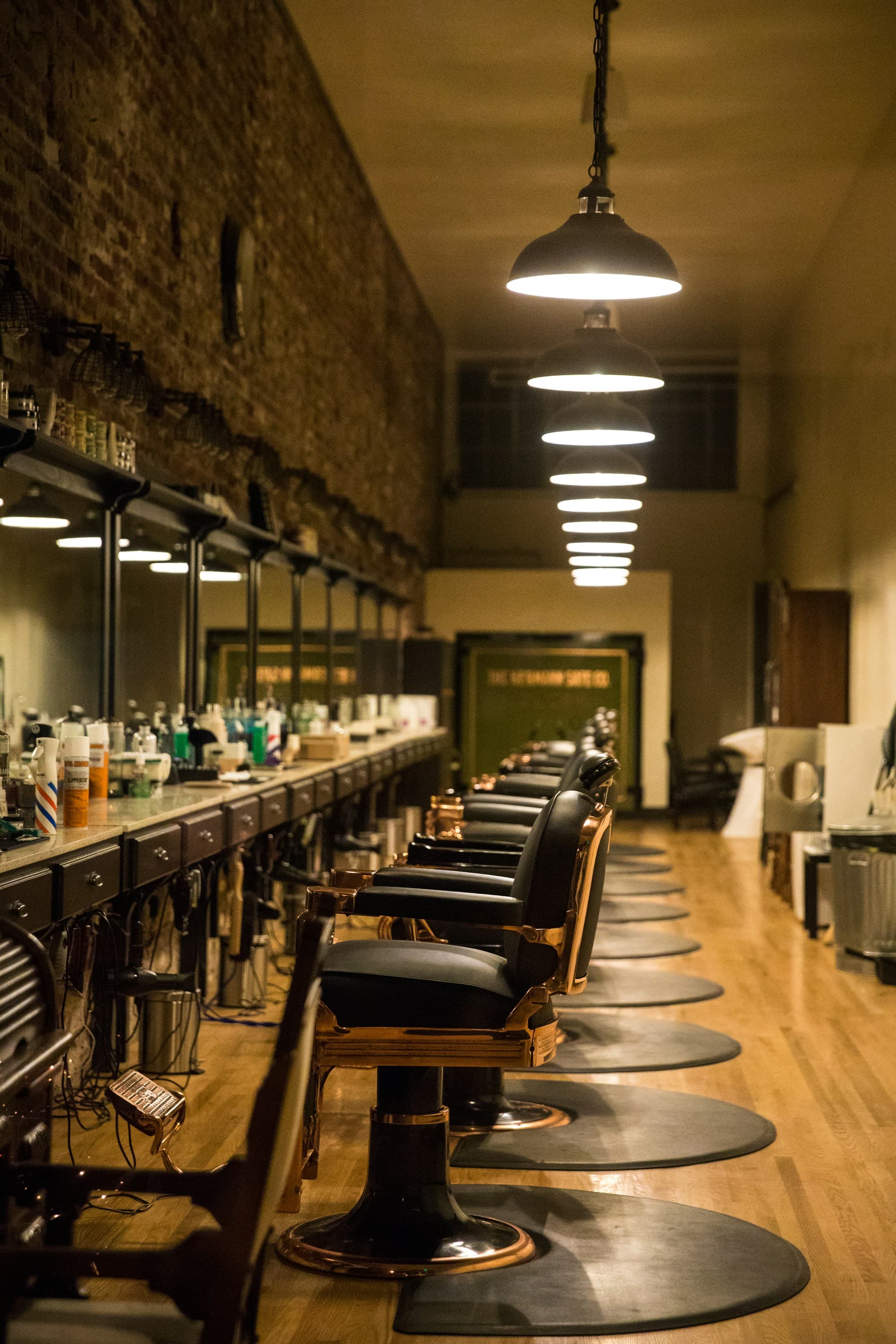 Interiér HEKA Barber Studio